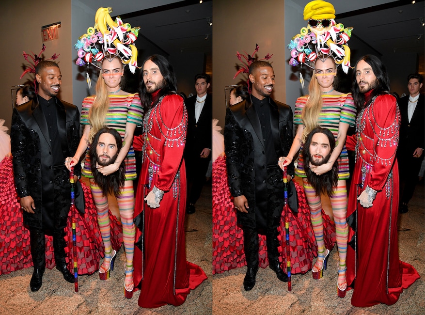 Foto rompecabezas 1, Jared Leto, Cara Delevingne, Michael B. Jordan